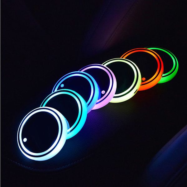 led luminous water coaster 68x8mm non-slip water coaster colorful usb car interior atmosphere light led cup drink holder
led luminous water coaster 68x8mm non-slip water coaster colorful usb car interior atmosphere light led cup drink holder