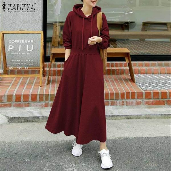 занзеа мода женщины maxi длинное платье 2020 дамы с капюшоном vestidos повседневная твердая одежда femme плюс размер осень с длинным рукавом, Black;gray
занзеа мода женщины maxi длинное платье 2020 дамы с капюшоном vestidos повседневная твердая одежда femme плюс размер осень с длинным рукавом, Black;gray