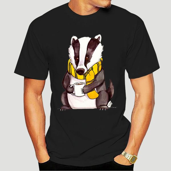 tshirt short sleeve badger house mascot hufflepuff t shirt tee wo t-shirt-0515d sport hooded sweatshirt hoodie