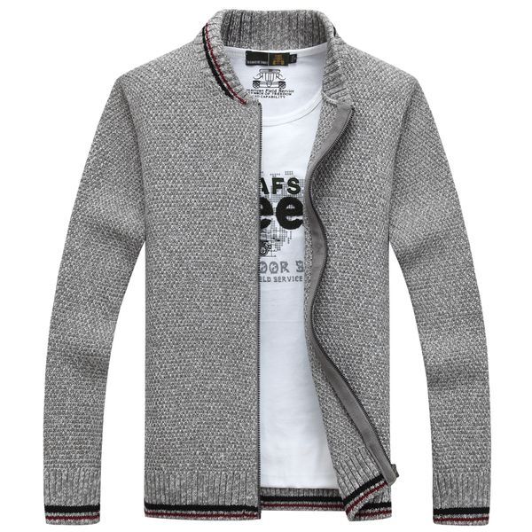 2020 cardigan makes men's clothes with fashion zipper winter striped coat nightgown hwnw, White;black
2020 cardigan makes men's clothes with fashion zipper winter striped coat nightgown hwnw, White;black
