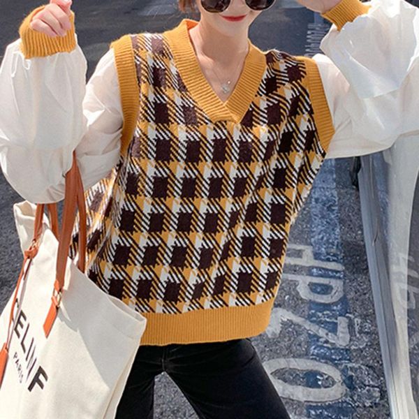 women's sweaters preppy style girls autumn sweater retro loose lazy knit long sleeves japanese pullover, White;black
women's sweaters preppy style girls autumn sweater retro loose lazy knit long sleeves japanese pullover, White;black