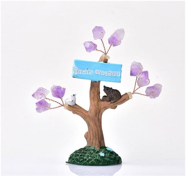 1pc natural amethyst tree home decoration crystal mineral ornaments resin tree of life lucky tree healing mini animal jllupf, Black
1pc natural amethyst tree home decoration crystal mineral ornaments resin tree of life lucky tree healing mini animal jllupf, Black