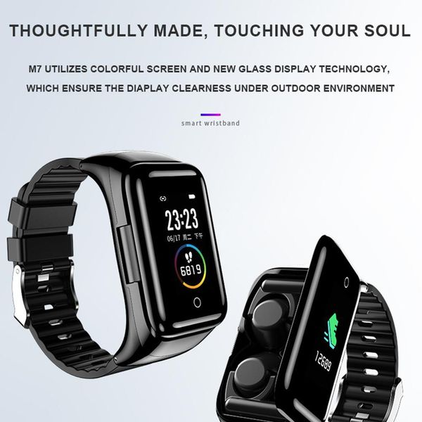 smart watch 2 in 1 multifunctional stylish wireless bluetooth headset bracelet fitness tracker wristband earphone usb charging
smart watch 2 in 1 multifunctional stylish wireless bluetooth headset bracelet fitness tracker wristband earphone usb charging