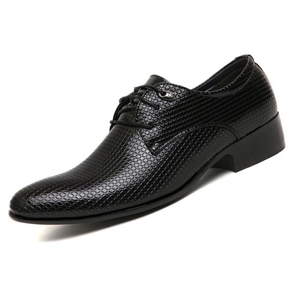 fashion men dressing shoes male lace up business quality leather shoe casual flats comfortable loafers male suit shoes, Black
fashion men dressing shoes male lace up business quality leather shoe casual flats comfortable loafers male suit shoes, Black