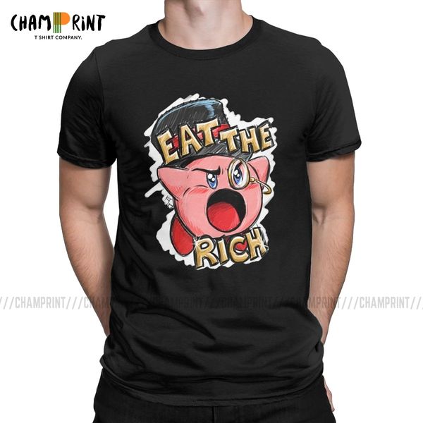sport unique eat the rich t-shirt men pure cotton t shirt kirby nostalgia childhood act game short sleeve tees gift idea clothing
sport unique eat the rich t-shirt men pure cotton t shirt kirby nostalgia childhood act game short sleeve tees gift idea clothing
