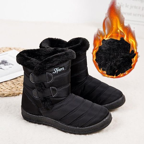 women snow boots with fur large size women shoes winter warm fleeces cotton shoes nonslip loafers waterproof female boots, Black
women snow boots with fur large size women shoes winter warm fleeces cotton shoes nonslip loafers waterproof female boots, Black