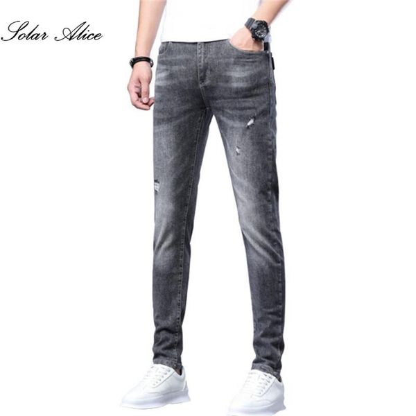 2021 men's spring and autumn small feet jeans ripped slim fashion high stretch youth casual pants, Blue
2021 men's spring and autumn small feet jeans ripped slim fashion high stretch youth casual pants, Blue