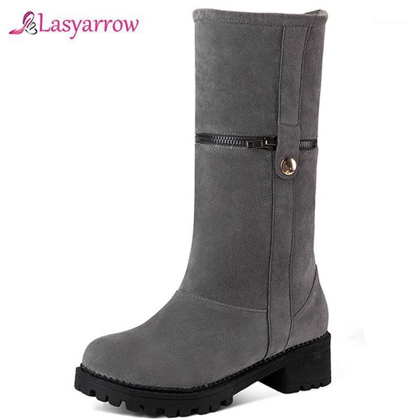 boots lasyarrow fashion 2021 flock women winter shoes thick med heel mid calf black gray red brown booties woman plus size 34-521
boots lasyarrow fashion 2021 flock women winter shoes thick med heel mid calf black gray red brown booties woman plus size 34-521