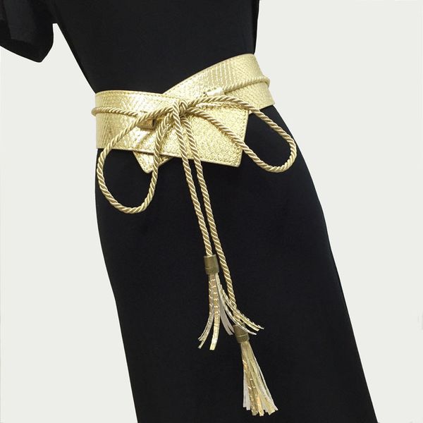 mnew korean version of women's wide versatile, long stream soda knot with skirt, patent leather decoration belt, elegant waistbandk, Black;brown
mnew korean version of women's wide versatile, long stream soda knot with skirt, patent leather decoration belt, elegant waistbandk, Black;brown