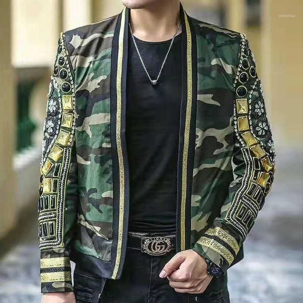 man autumn winter suit heavy nail pearl leisure time small suit jacket blazer hombre singer jacket men dj host men blazer1, White;black
man autumn winter suit heavy nail pearl leisure time small suit jacket blazer hombre singer jacket men dj host men blazer1, White;black