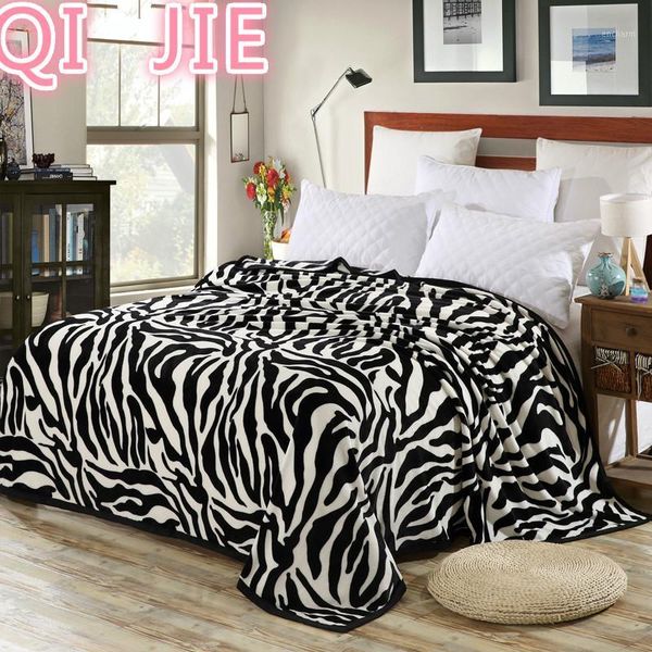 super comfortable soft mink felting blanket zebra striped pattern floral blanket thrown on the sofa / bed / travel breathable1
super comfortable soft mink felting blanket zebra striped pattern floral blanket thrown on the sofa / bed / travel breathable1