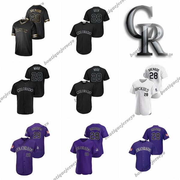 custom men women kids colorado rockies 28 arenado 28 nado 31 canana 29 geek home nolan black white purple baseball jerseys, Blue;black
custom men women kids colorado rockies 28 arenado 28 nado 31 canana 29 geek home nolan black white purple baseball jerseys, Blue;black