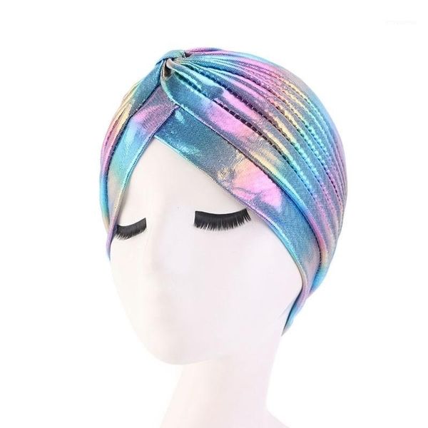 women colorful laser hair caps silky ruffle metallic turban hair cover accessories wave caps bonnet salon hat turban jewelry1, Golden;white
women colorful laser hair caps silky ruffle metallic turban hair cover accessories wave caps bonnet salon hat turban jewelry1, Golden;white