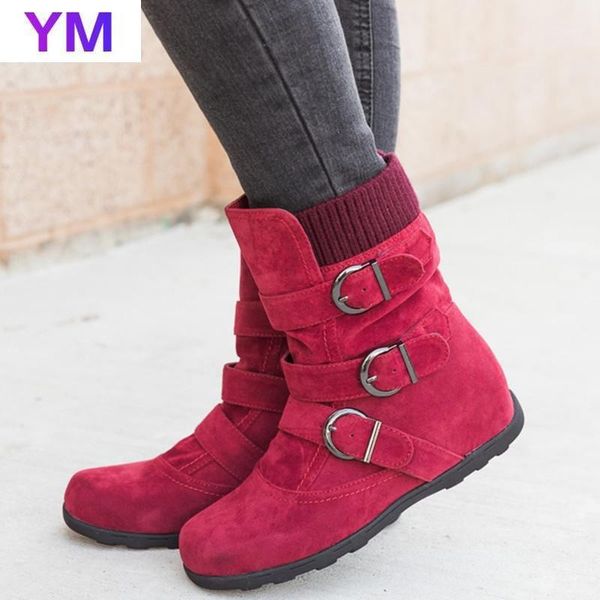 boots autumn winter style women suede round toe zipper flat fashion snow lady shoes de mujer botas1, Black
boots autumn winter style women suede round toe zipper flat fashion snow lady shoes de mujer botas1, Black