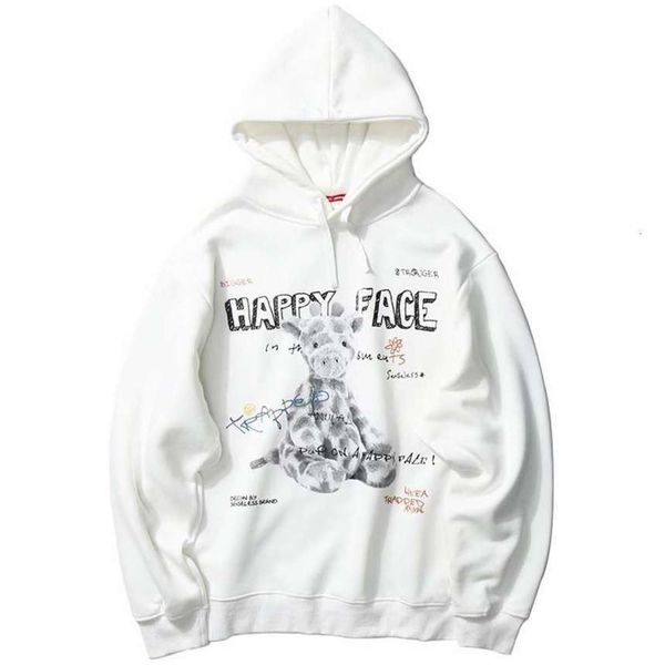 Men Hip Hop Streetwear Hoodie Vintage Graffiti Baby Giraffe Printed Sweatshirt Katoen Fleece Pocket Trui Hipster Black
Men Hip Hop Streetwear Hoodie Vintage Graffiti Baby Giraffe Printed Sweatshirt Katoen Fleece Pocket Trui Hipster Black
