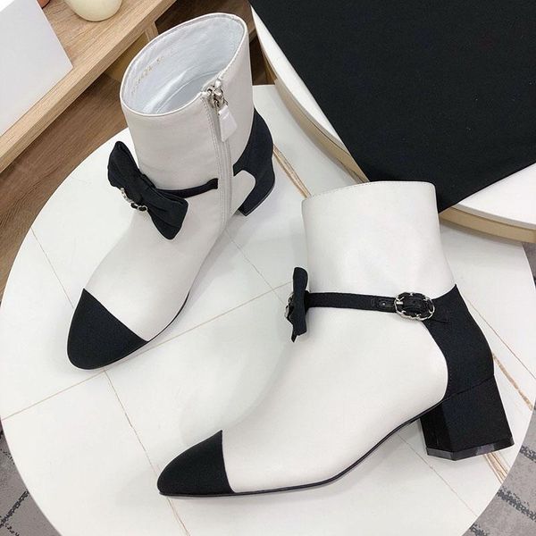 butterfly knot ankle boots brand design women shoes 2020 elegant round toe zip leather boots, Black
butterfly knot ankle boots brand design women shoes 2020 elegant round toe zip leather boots, Black