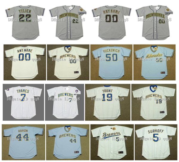 vintage milwaukee jerseys hank aaron christian yelich john jaha hideo nomo robin yount eric thames vuckovich paul molitor retro baseball, Blue;black
vintage milwaukee jerseys hank aaron christian yelich john jaha hideo nomo robin yount eric thames vuckovich paul molitor retro baseball, Blue;black