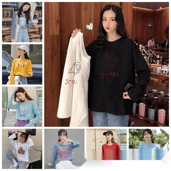 new autumn t-shirt underpantsunderpants winter 2020 korean women's long sleeve t-shirt women's large size student's bottom co, White
new autumn t-shirt underpantsunderpants winter 2020 korean women's long sleeve t-shirt women's large size student's bottom co, White
