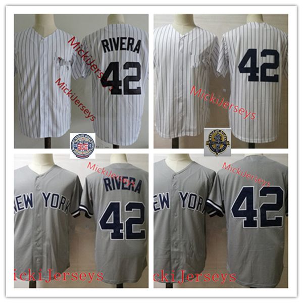 mens 2019 hof mariano rivera baseball jersey stitched white grey navy #42 mariano rivera retirement patch jersey s-3xl, Black
mens 2019 hof mariano rivera baseball jersey stitched white grey navy #42 mariano rivera retirement patch jersey s-3xl, Black