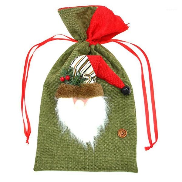 gift wrap christmas bags candy sweet treat drawstring pouch for party decoration (santa claus)1
gift wrap christmas bags candy sweet treat drawstring pouch for party decoration (santa claus)1