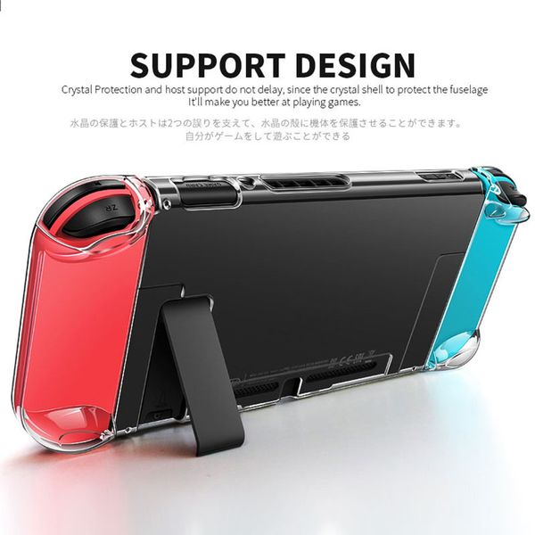 ultra thin transparent pc protection hard cover case transparent crystal shell console controller accessories for nintend switch
ultra thin transparent pc protection hard cover case transparent crystal shell console controller accessories for nintend switch