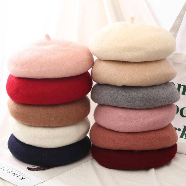 lady spring winter berets hat painter style hat women wool vintage berets solid color caps female bonnet warm birthday gift, Blue;gray
lady spring winter berets hat painter style hat women wool vintage berets solid color caps female bonnet warm birthday gift, Blue;gray