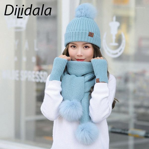 hats, scarves & gloves sets dilidala hat scarf three-piece set high-grade cashmere cap suit plus velvet knitted winter for women elegant woo, Blue;gray
hats, scarves & gloves sets dilidala hat scarf three-piece set high-grade cashmere cap suit plus velvet knitted winter for women elegant woo, Blue;gray