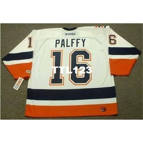 121 #16 zigmund palffy new york islanders 1998 ccm home away home hockey jersey or custom any name or number retro jersey, Black
121 #16 zigmund palffy new york islanders 1998 ccm home away home hockey jersey or custom any name or number retro jersey, Black