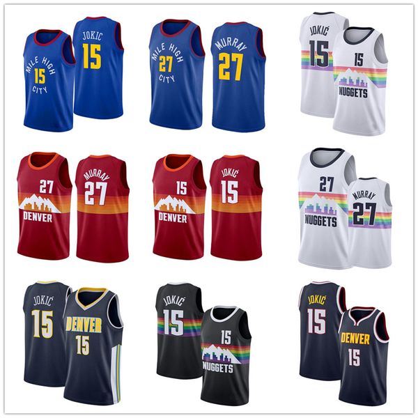 mens womens youth denver nuggets 27 jamal murray 15 nikola jokic 10 bol bol blue white custom basketball jerseys, Black;red
mens womens youth denver nuggets 27 jamal murray 15 nikola jokic 10 bol bol blue white custom basketball jerseys, Black;red