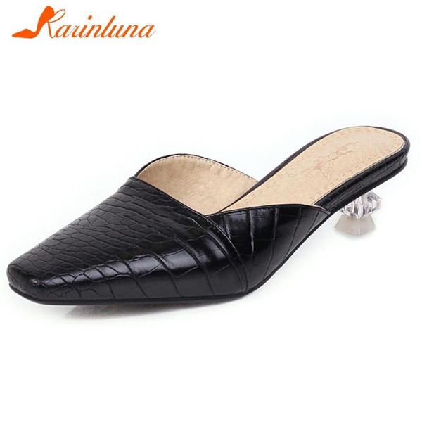 dress shoes karin 2021 ladies cool fretwork med heel mules fashion square toe summer pumps women elegant shallow woman, Black
dress shoes karin 2021 ladies cool fretwork med heel mules fashion square toe summer pumps women elegant shallow woman, Black