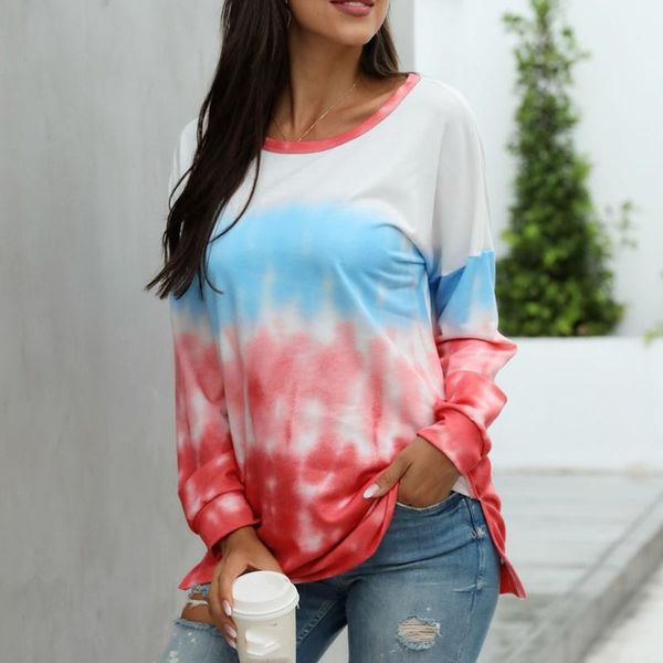 sweatshirt women casual loose tie-dye gradient sweatshirts for women long sleeve o-neck women's sweatshirt autumn streetwear, Black
sweatshirt women casual loose tie-dye gradient sweatshirts for women long sleeve o-neck women's sweatshirt autumn streetwear, Black