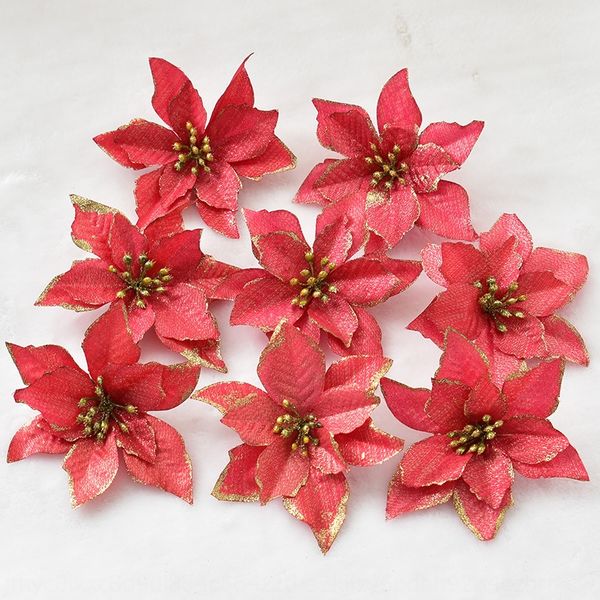nuoqi 13cm three layer gold powder tree decoration flowers christmas flowersartificial christmas flower artificial flower decoration wwlwy w 
nuoqi 13cm three layer gold powder tree decoration flowers christmas flowersartificial christmas flower artificial flower decoration wwlwy w