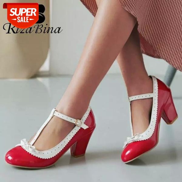 rizabina size 32-48 5 colors fashion women pumps shoes thick heels round toe shoes women sweet bowknot buckle lady footwear #6p4u
rizabina size 32-48 5 colors fashion women pumps shoes thick heels round toe shoes women sweet bowknot buckle lady footwear #6p4u