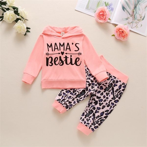 autumn newborn baby girls clothes sets letter printed long sleeve hooded pullover leopard pants 1021, White
autumn newborn baby girls clothes sets letter printed long sleeve hooded pullover leopard pants 1021, White