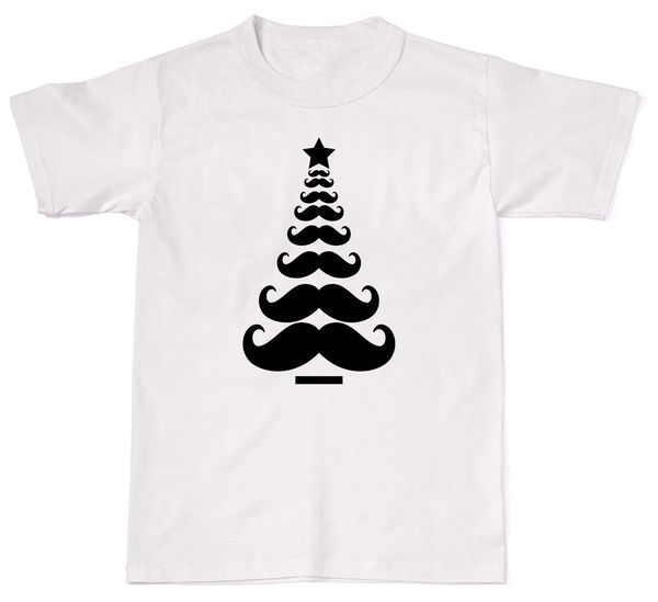 2019 moustache christmas tree funny xmas mens womens cotton t-shirt t shirt sport hooded sweatshirt hoodie