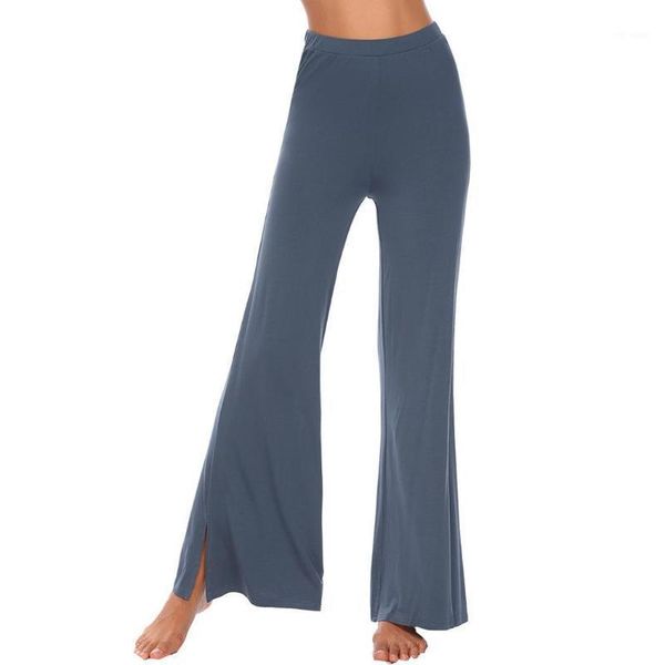 women soft sleepwear solid split wide leg casual loose fit lounge pajama pants1, Black;red
women soft sleepwear solid split wide leg casual loose fit lounge pajama pants1, Black;red