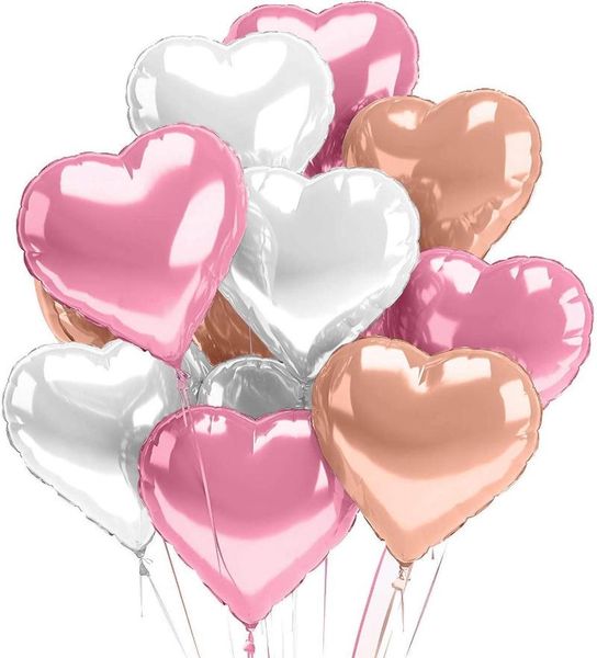 pastel heart balloons 20pcs pink valentines day heart shaped decorations rose gold mylar foil balloon set
pastel heart balloons 20pcs pink valentines day heart shaped decorations rose gold mylar foil balloon set