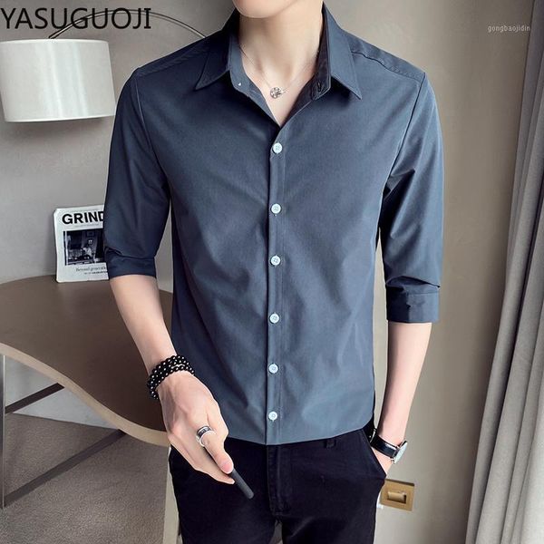 yasuguoji mens shirts 2020 summer smart casual solid half sleeve shirts fashion no ironing slim fit formal wear dress shirt men1, White;black
yasuguoji mens shirts 2020 summer smart casual solid half sleeve shirts fashion no ironing slim fit formal wear dress shirt men1, White;black