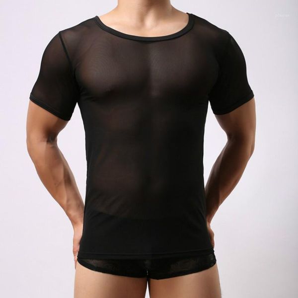 men's t-shirts men's tight mesh long-sleeved breathable round neck slim perspective corset zm-061, White;black
men's t-shirts men's tight mesh long-sleeved breathable round neck slim perspective corset zm-061, White;black