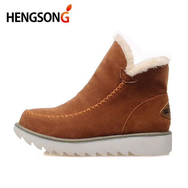 anti-ski winter women's snow boots round toe ankle warm plush boots black beige brown flats shoes female slip-on boots 201031
anti-ski winter women's snow boots round toe ankle warm plush boots black beige brown flats shoes female slip-on boots 201031
