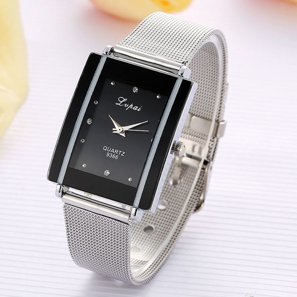 luxury new arrive lvpai brand women fashion luxury watch square ladies quartz wristwatches bracelet women dress watch relogio lp09 fashion d, Slivery;brown
luxury new arrive lvpai brand women fashion luxury watch square ladies quartz wristwatches bracelet women dress watch relogio lp09 fashion d, Slivery;brown