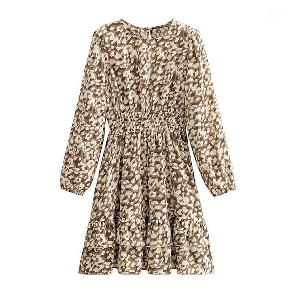 kumsvag women summer vintage mini dress long sleeve print o-neck elastic waist cascading ruffle female elegant dresses ff10731, Black;gray
kumsvag women summer vintage mini dress long sleeve print o-neck elastic waist cascading ruffle female elegant dresses ff10731, Black;gray