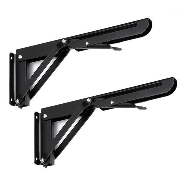 tripods 2 pcs 10 inch sturdy folding shelf brackets - heavy duty metal triple-cornered table bench bracket h1
tripods 2 pcs 10 inch sturdy folding shelf brackets - heavy duty metal triple-cornered table bench bracket h1