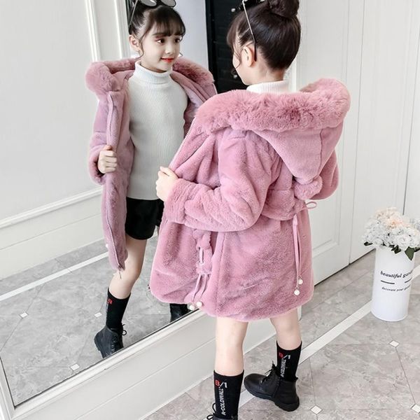 jackets 2021 fashion faux fur sweater long thicken jacket for girls cotton childrens clothes 4-12 years old, Blue;gray
jackets 2021 fashion faux fur sweater long thicken jacket for girls cotton childrens clothes 4-12 years old, Blue;gray