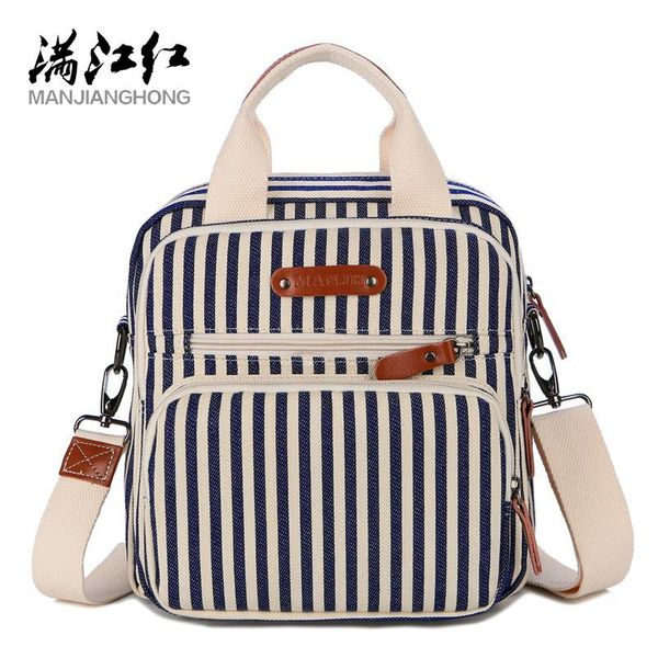 manjianghong checked threads women canvas bag vertical fashion striped lady handbag canvas female shoulder casual messenger bags
manjianghong checked threads women canvas bag vertical fashion striped lady handbag canvas female shoulder casual messenger bags