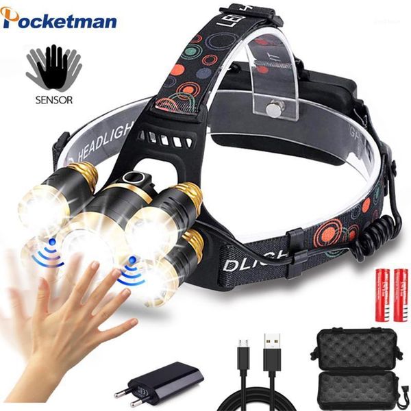 led sensor headlight 3/5 led t6 headlamp motion sensor head light waterproof head torch with rechargeable 18650 battery1
led sensor headlight 3/5 led t6 headlamp motion sensor head light waterproof head torch with rechargeable 18650 battery1