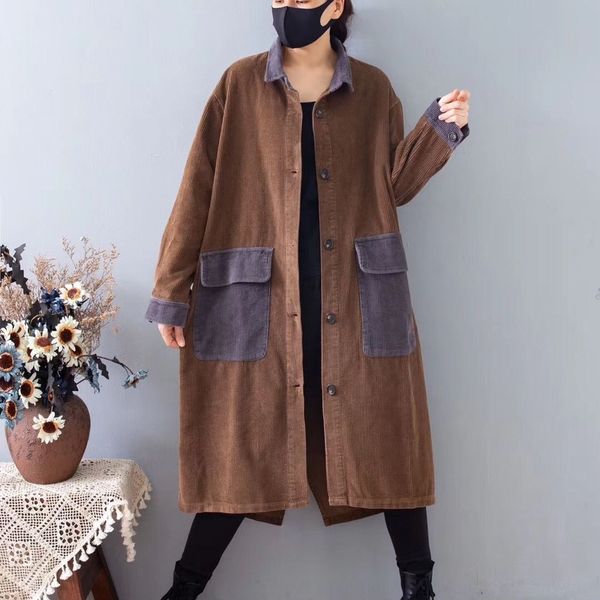 ljn92 cardigan autumn new mid-length wick coat corduroy casual women's 2020 versatile fashion 2020 autumn new mid-length cardig coat co, Black;gray
ljn92 cardigan autumn new mid-length wick coat corduroy casual women's 2020 versatile fashion 2020 autumn new mid-length cardig coat co, Black;gray