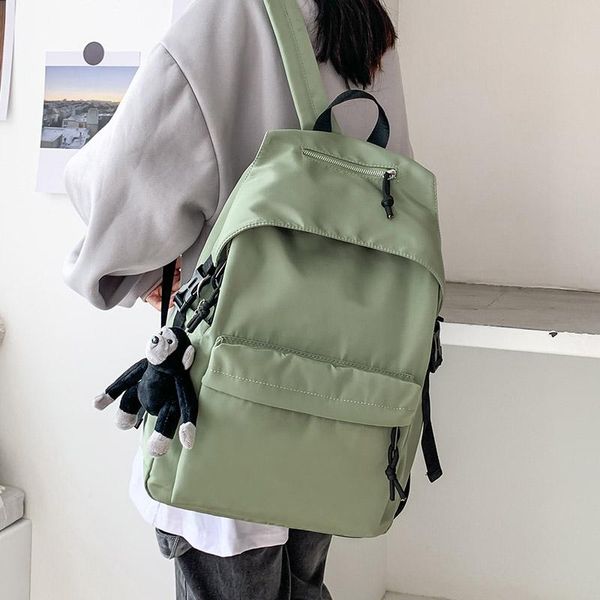 backpack style hocodo anti-theft women nylon 2021 classics solid color shouler packbag for teenager large capacity lapbag
backpack style hocodo anti-theft women nylon 2021 classics solid color shouler packbag for teenager large capacity lapbag
