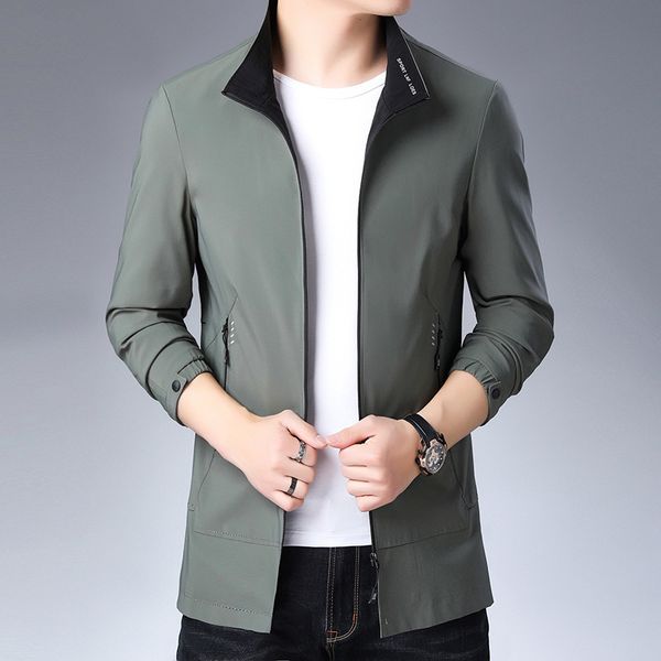 men's trench coats loose in the autumn pure color long men jackets windbreaker handsome leisure sleeve cuff zg9003 lapels, Tan;black
men's trench coats loose in the autumn pure color long men jackets windbreaker handsome leisure sleeve cuff zg9003 lapels, Tan;black