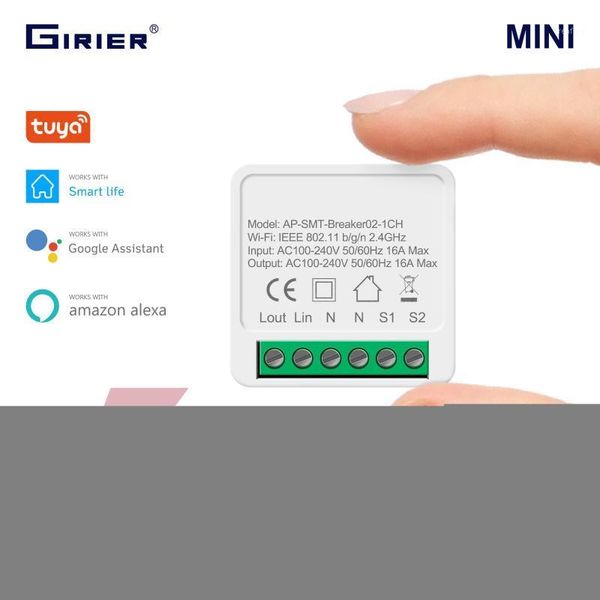 smart automation modules 16a mini wifi diy switch supports 2 way control, home module, works with alexa google life app1
smart automation modules 16a mini wifi diy switch supports 2 way control, home module, works with alexa google life app1